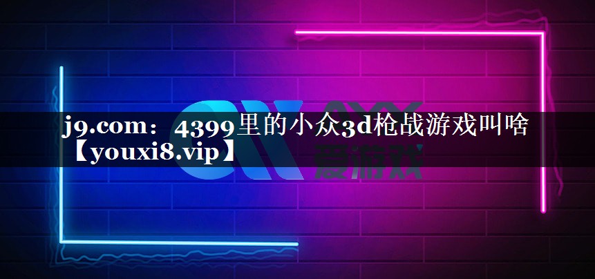 4399里的小众3d枪战游戏叫啥